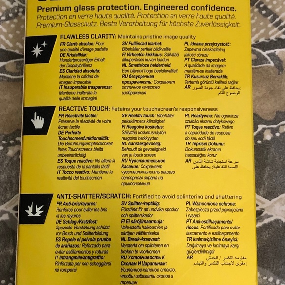 Otterbox Alpha Glass Screen Protector for iPhone 8Plus/7Plus/6sPlus/6Plus - Picture 2 of 6